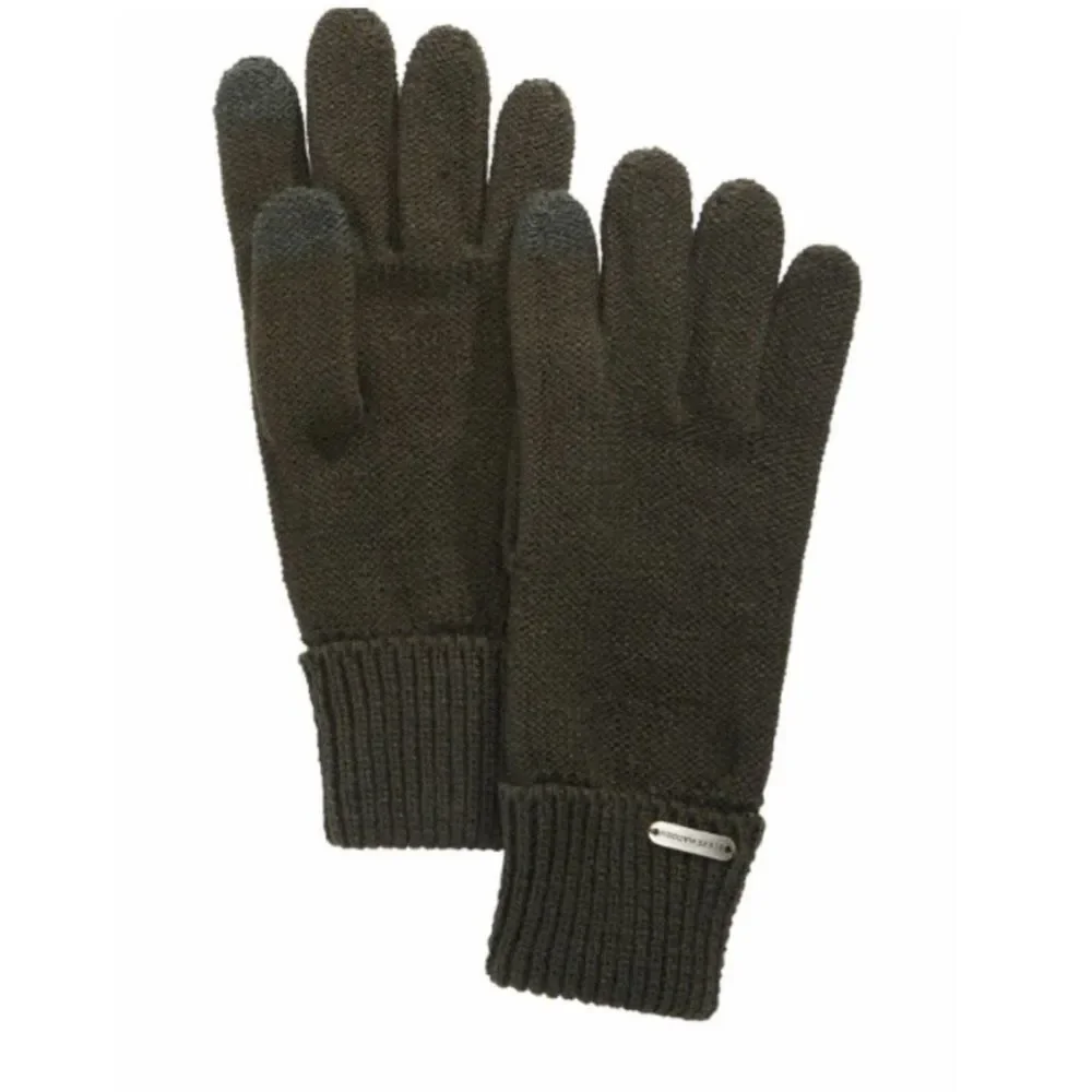 2 set of Steve Madden Solid Boyfriend Touch Gloves Green